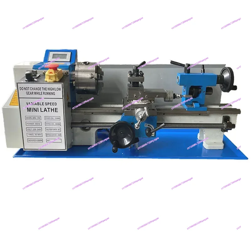 Mini DIY manual high-precision metal outer ring small lathe, household small ordinary CJ0618 * 350