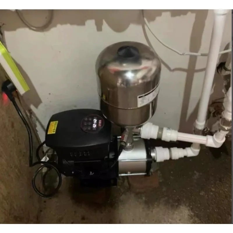 Stainless‑Steel Variable‑Frequency Booster Pump, Automatic Water Pressure Pump for Household & Commercial Use