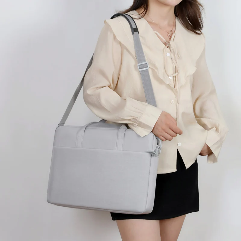 الرجال النساء حقيبة كمبيوتر محمول حقيبة كبيرة وثائق حقيبة كروسبودي عادية المحمولة الأعمال التنقل الكتف حزمة حقيبة ظهر ذات حمالة
