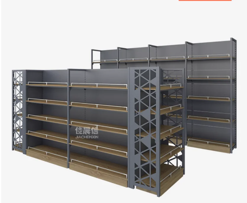 Supermarket shelves display shelves convenience store containers storage shelves supermarket furniture multi-layer single-sided