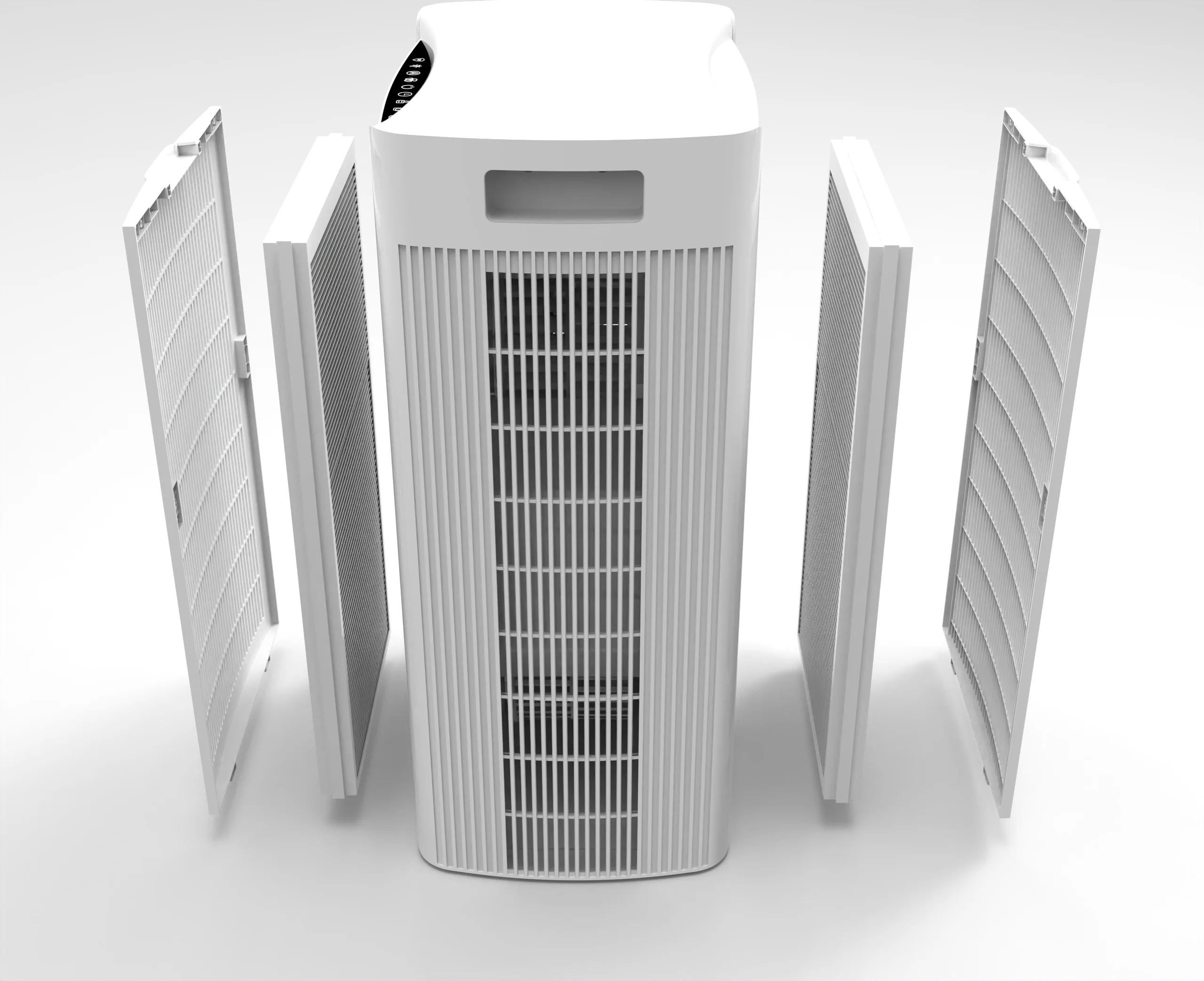 Home Appliance 3-Layers True H13 Activated Carbon Air Purifier Clean Air for Big In-door Space 1000 square Feet