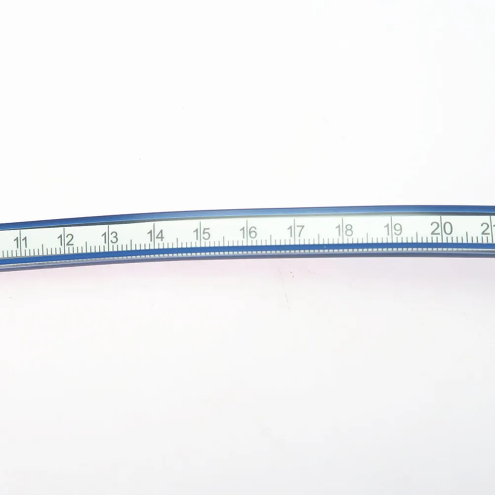 40Cm Flexible Curve Snake Ruler Strong Bendable Measuring Tape Ideal Drafting Engineering Surveying Dress Making Cloth Measuring