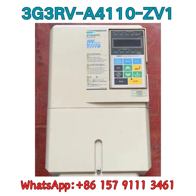 

Used Inverter 3G3RV-A4110-ZV1 Test OK Fast Shipping