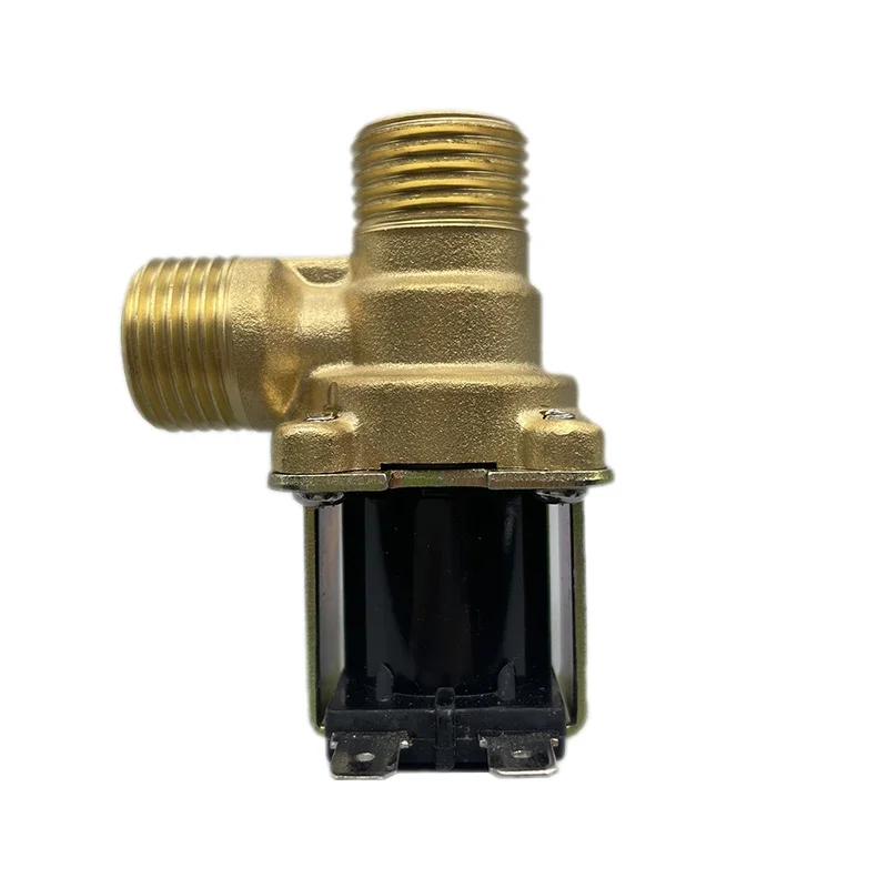 Solenoid Valve 220V DC 12V 24V DN15 G1/2 1/2\'\' Brass Electric Solenoid Valve Normally Closed Water Inlet Switch with Filter