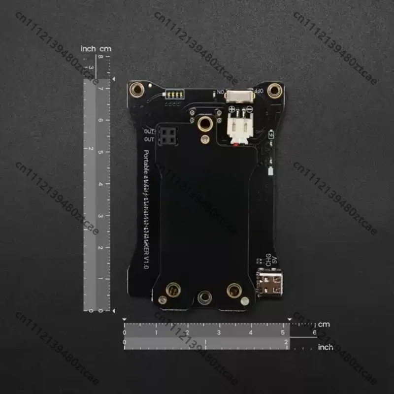 Portable Mobile Power Supply Extender for M10 Coding Host, Independent Power Control for Student DIY Smart Device