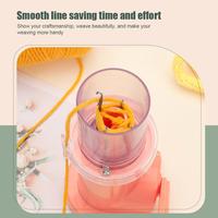 DIY Hand-operated Embellish Hand Knit Loom Spool Knitter Weave Tool Cord Maker Sweater Machine Sutomatic Crochet Accessories