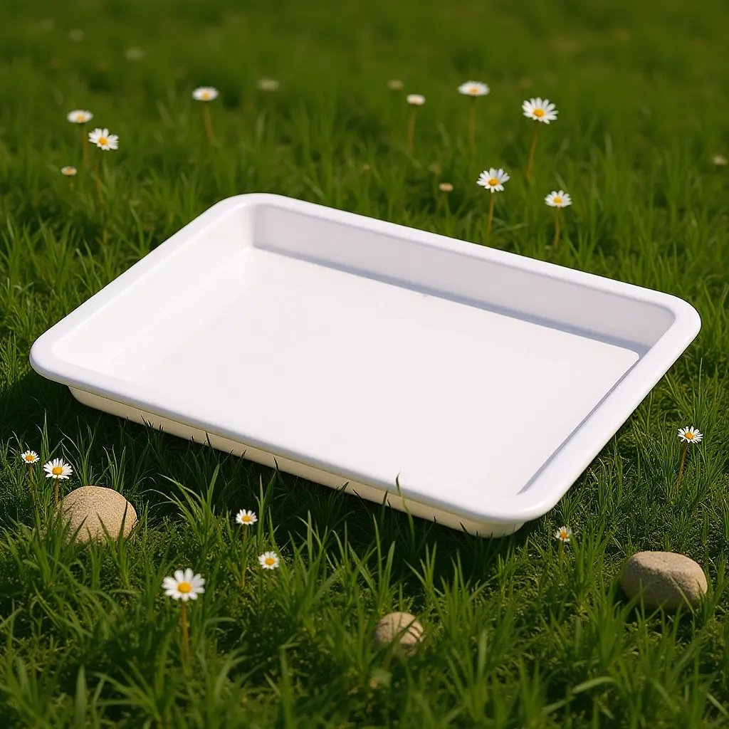 

Лабораторный лоток глубиной 2,5 см, пластиковый лоток для хранения химических реагентов, многофункциональный органайзер для научных экспериментов