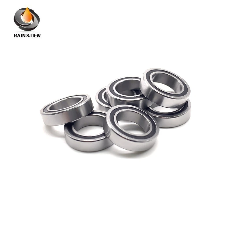 

Bearing B032-2RS 10x16x5 mm Chrome Steel 2RS Black Rubber Sealed Bearing（10Pcs）Low Noise for Precision Instruments Electric Fans
