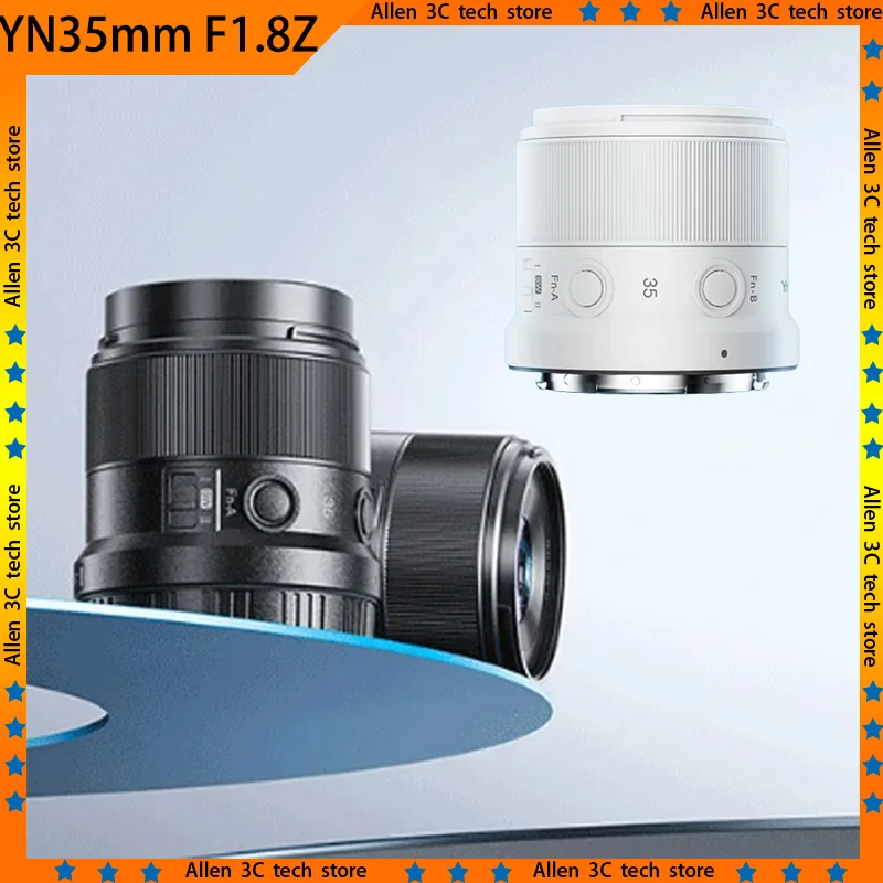 New YONGNUO YN35mm F1.8Z DA DSM WL Lens WirelessRemote Auto Focus Custom APS-C Lens For Nikon Z Mount Nikon Camera Lens