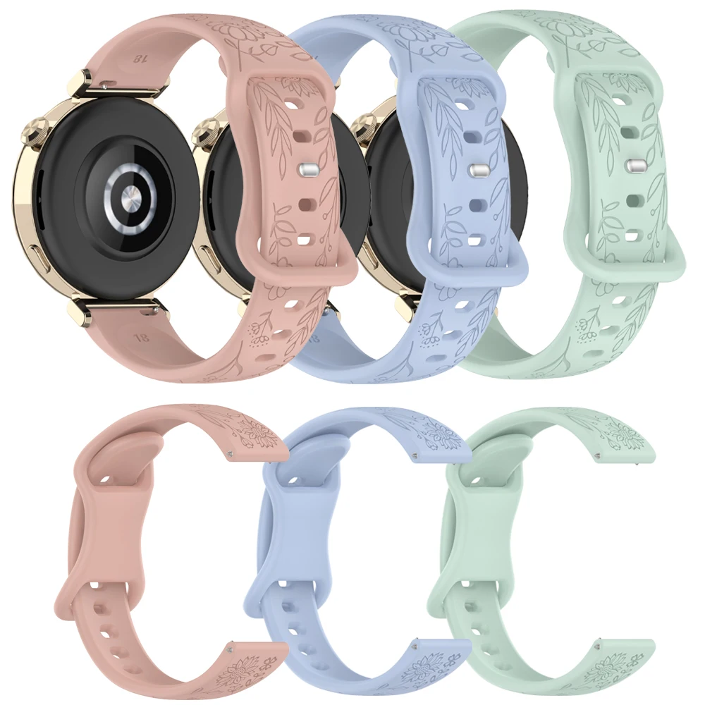 Sunflower pattern Silicone Band for HUAWEI Watch GT 7 41mm Watch Strap Compatible with HUAWEI Watch GT7 Watch Women's bracelet