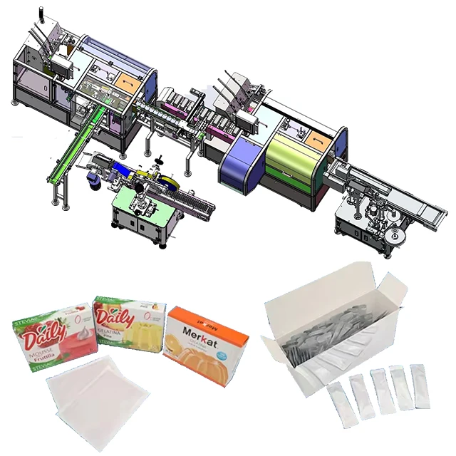 Máquina para cajas con flejes para marcar