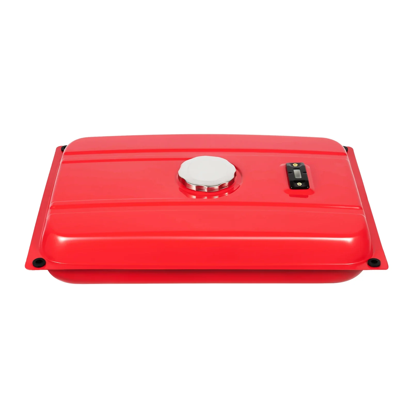 21.61*14.17*3.94 inch Generator Fuel Tank 5 Gallons Universal Red Iron Fuel Tank