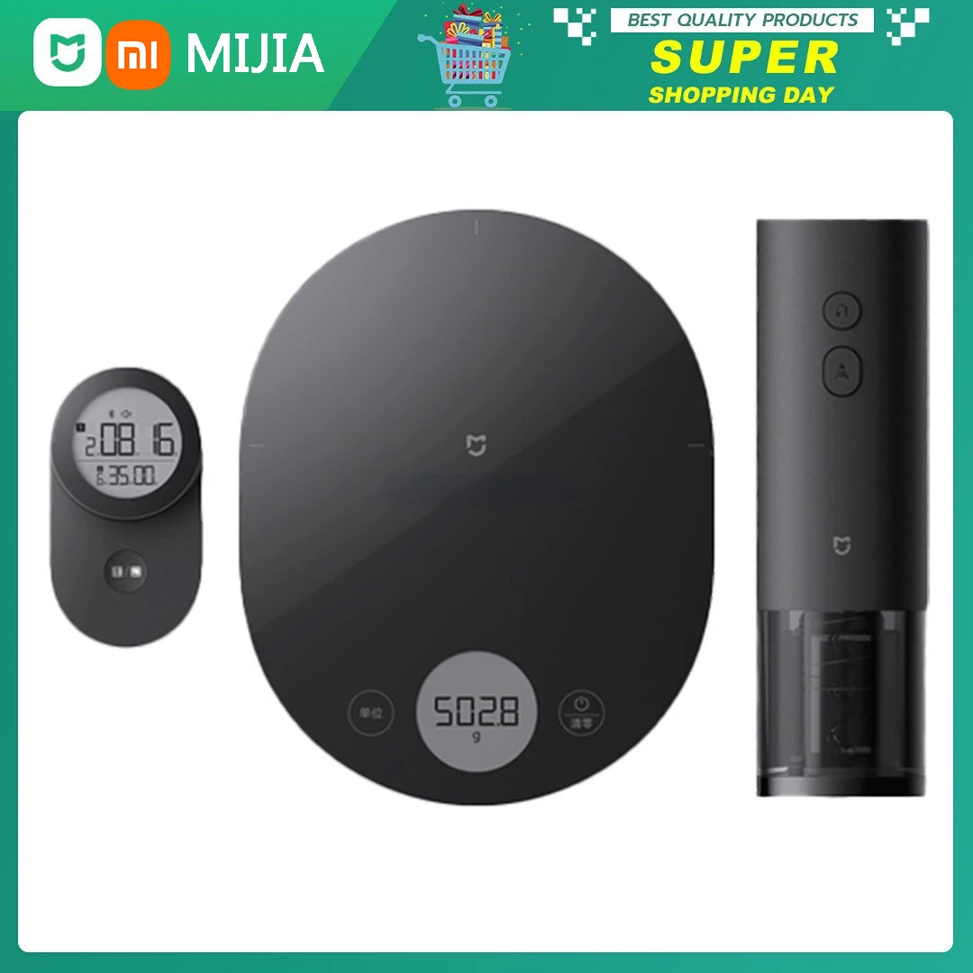 

Xiaomi Mijia Kitchen Tool Set Digital Timers Kitchen Electronic Scale Electric Wine Bottle Opener Smart Cooking Timer Mijia APP