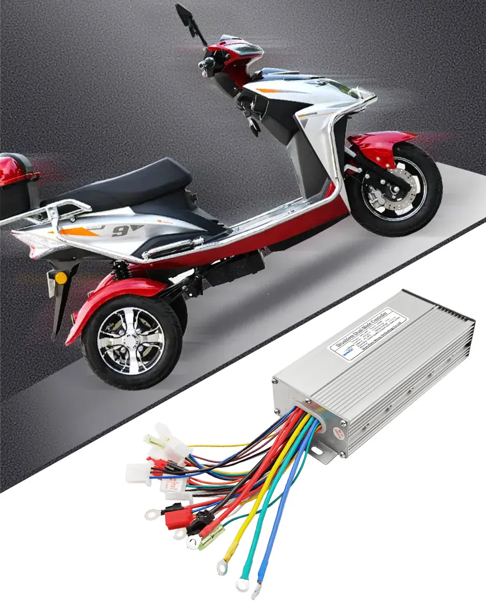 36V 48V 60 1000W 40A Electric Scooter Brushless Motor Universal Controller LCD Speed Display Throttle Set for Motorcycle Bicycle