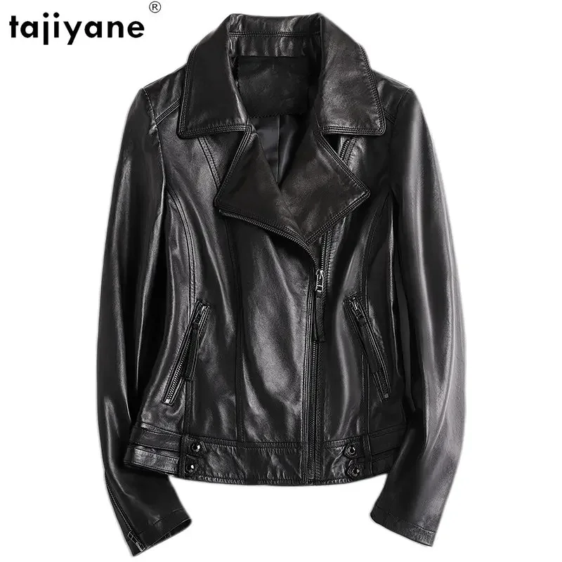 

Real Leather Jacket Women 2022 Genuine Leather Jacket Sheepskin Coats and Jackets Motorcycle Jacket Chamarras Para Mujer Zm1922