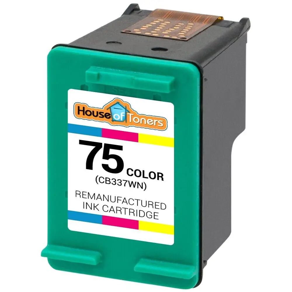 Color Cartridge #75 for HP Photosmart C4480 C4500 C4540 C5200 C5240 C5290 C5550