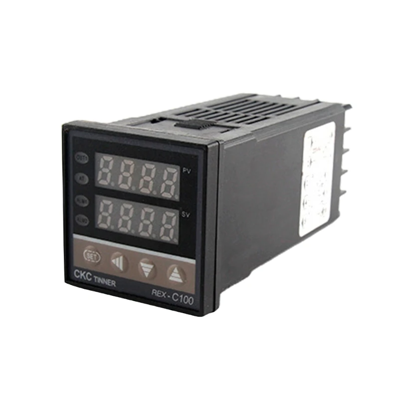 

Intelligent Industrial RelaySSR Output REX-C100 C400 C700 C900 220V PID Thermostat Temperature Controller K-Thermocouple