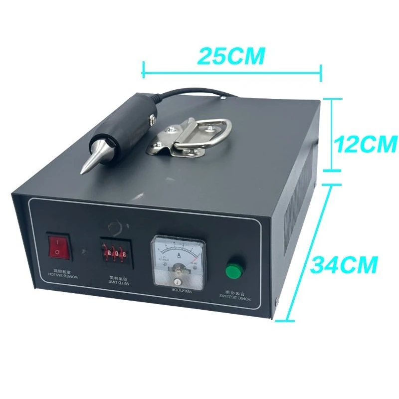 

800W ultrasonic welding machine, Velcro upper pp dung belt spot welding machine