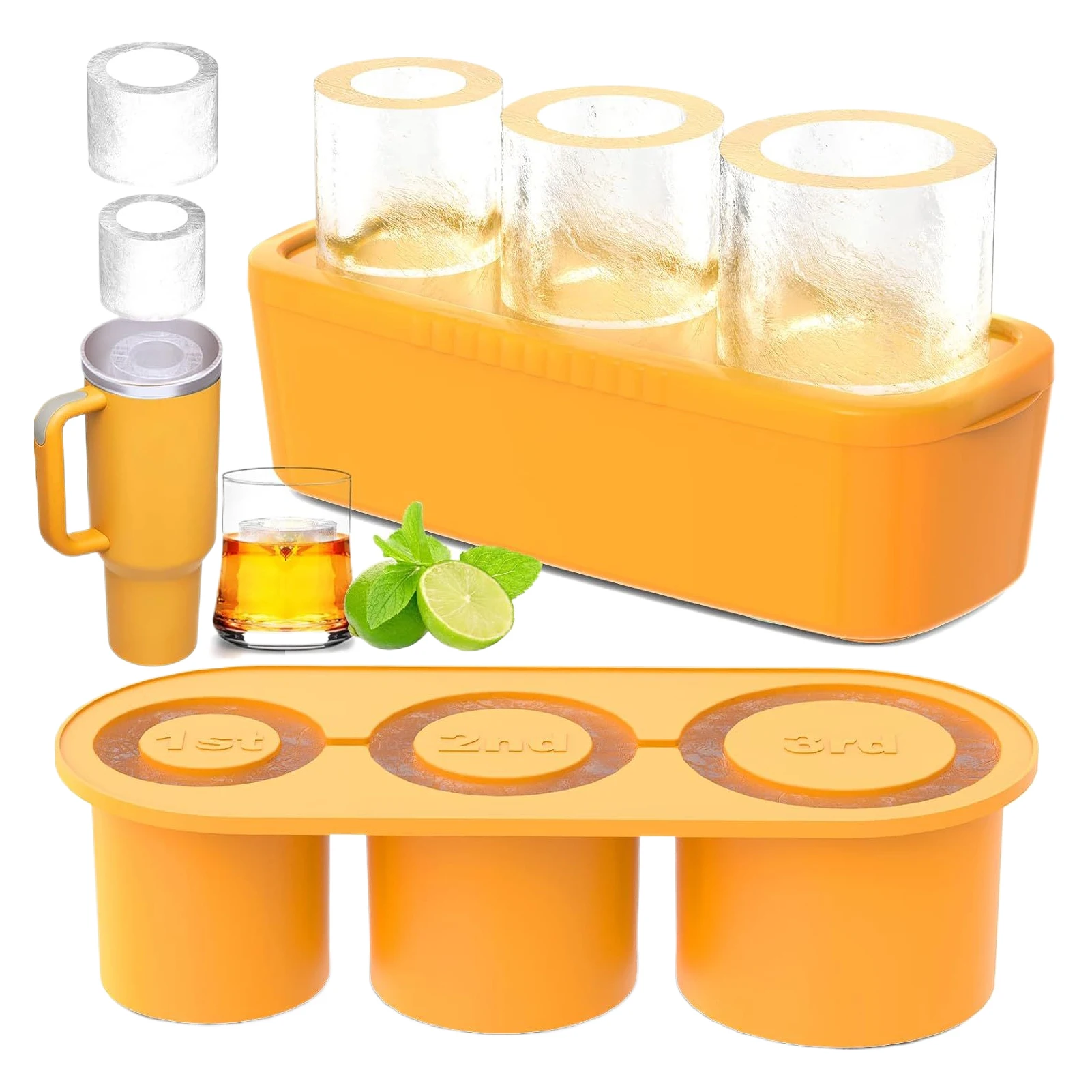 

Ice Maker Silicone Mold Tray Multi-functional For Home Silicone Ice Cube Ice Cube Maker Ice Mould