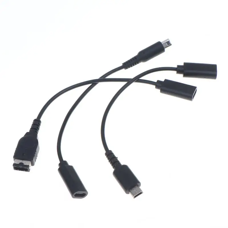 1Pcs Power Line Conversion Cord USB C Charging Cable Cord Wire Type-C For  i GBA SP 2DS New 3DS LL XL PSP1000 2000 3000