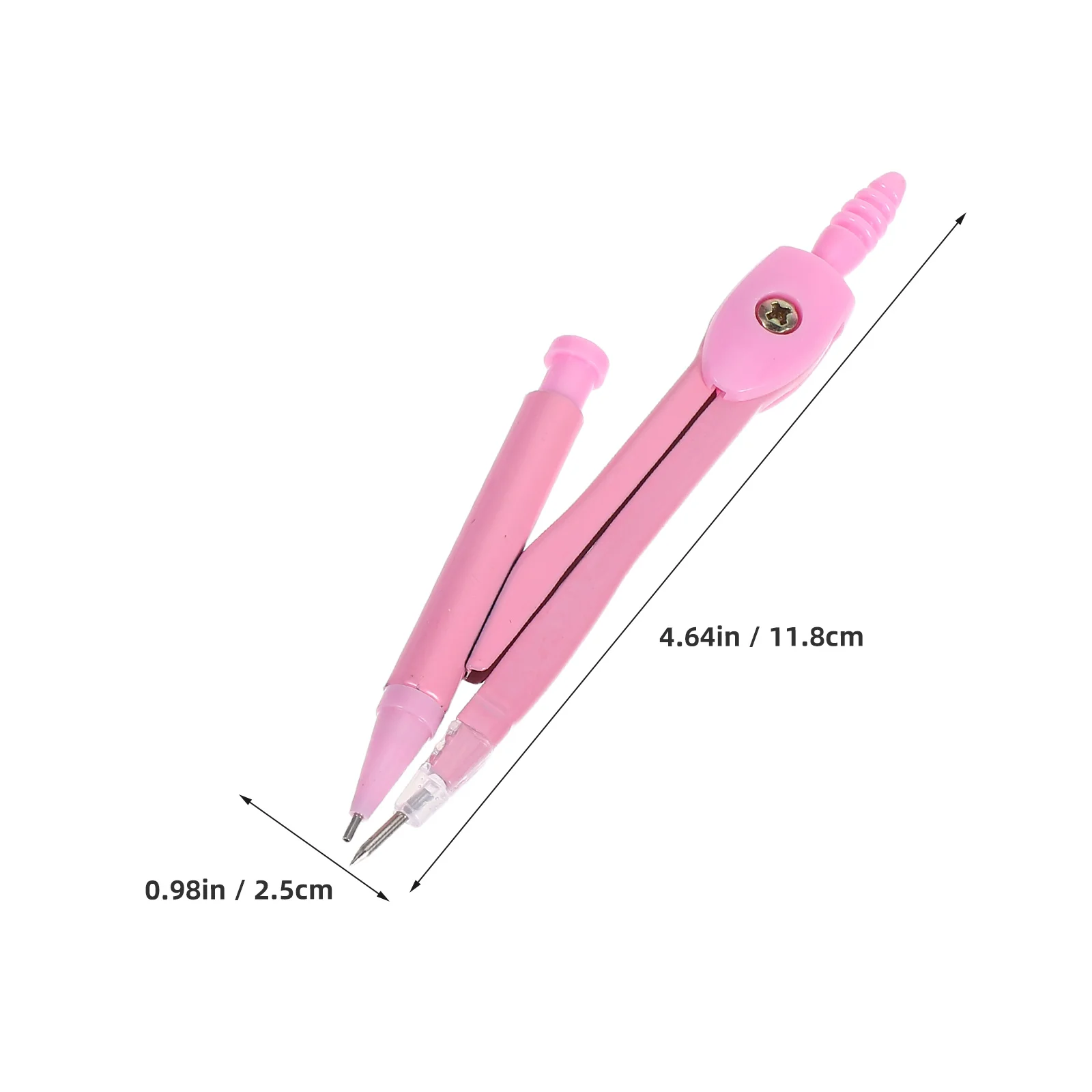 3Sets Geometry Compass Set Sturdy Construction Precision Drawing Tool for School Office Home Math Art Projects Technical