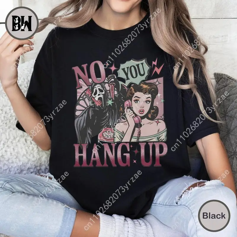 لا يمكنك شنق ريترو غسل التي شيرت رجل امرأة عالية الجودة خمر المحملة القطن قصير الأكمام موضة تي شيرت لينة تنفس القمم #2