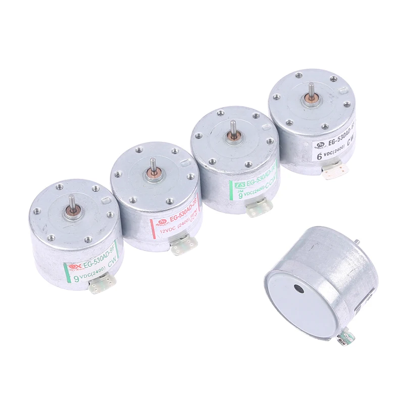 530 registratore motore 6/9/12V DC Mini motore EG 530AD 2F 2B 6B 6F 9B 9F 2400RPM CD lettore DVD avanti Revers motore registratore motore
