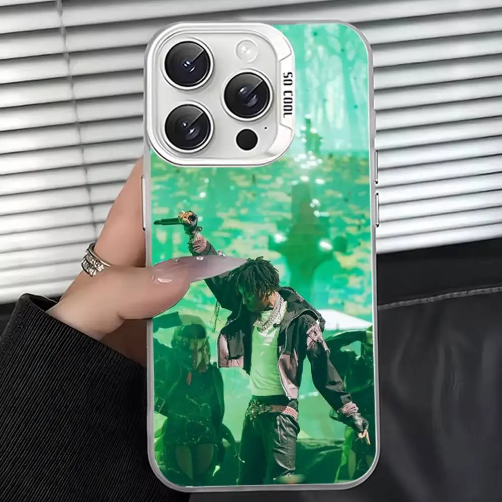 Y-YoungBoyS M-MASA لهاتف iPhone 15,16,17,11,13,12,14,Pro,SE4,Max,Plus,Air,Mini حافظة هاتف صلبة بيضاء مضادة للسقوط #4