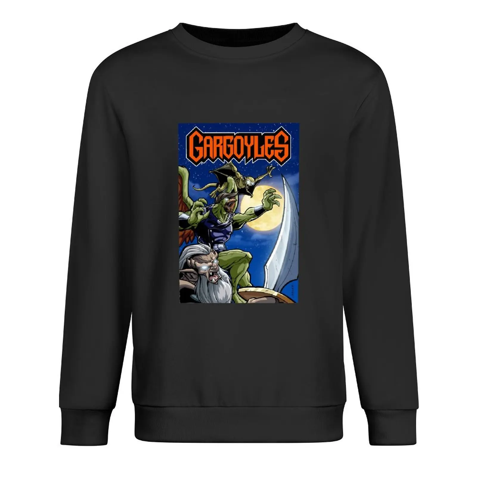 

The Gargoyles Urban Fantasy Animation Pullover male clothes men's coat tracksuit men anime clothes sweatshirt male