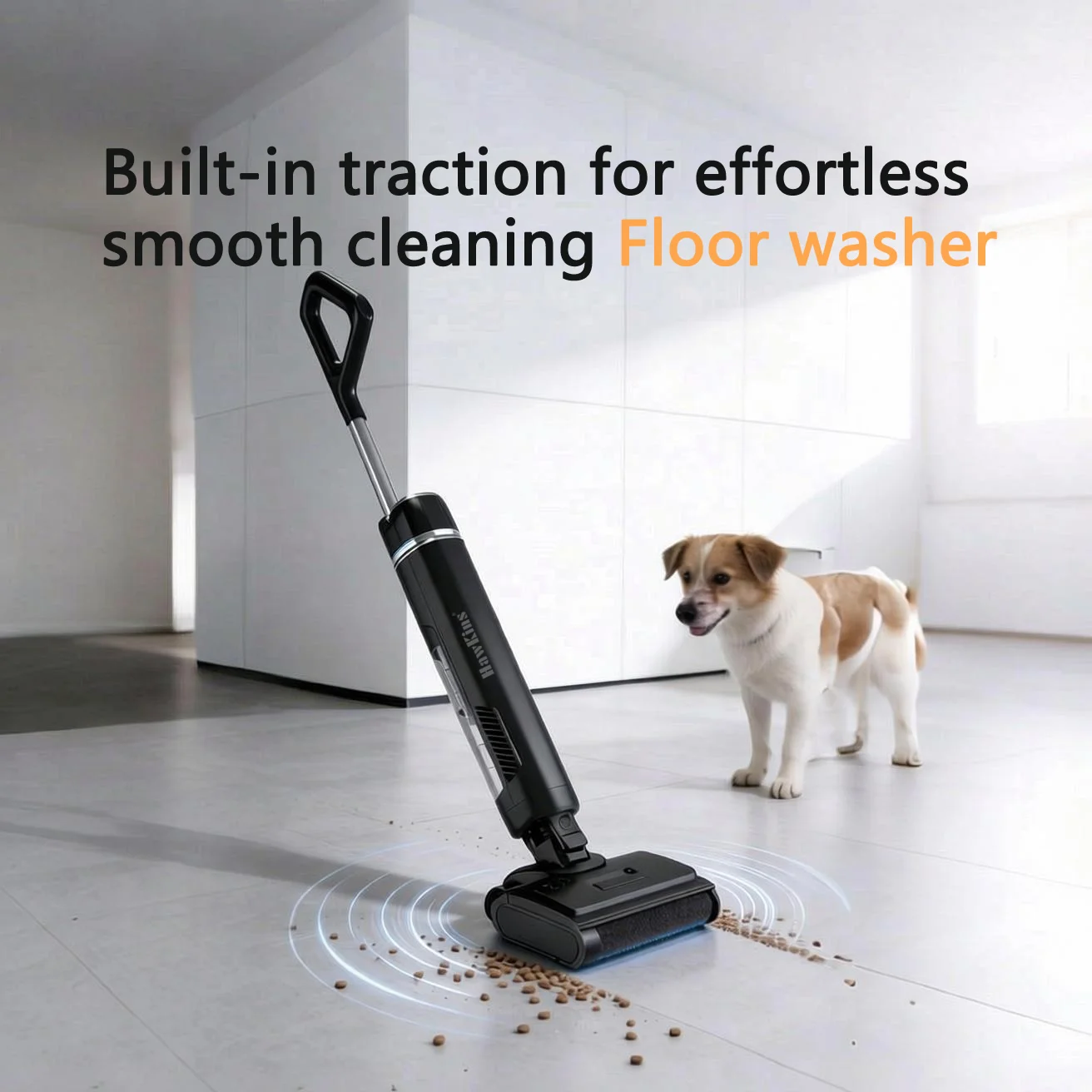 Smart Cordless Brushless Self-Cleaning Floor Washer Vacuum Wet And Dry Scrubbing Mopping Household