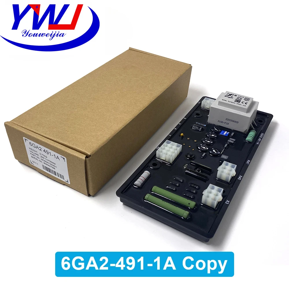 6GA2-491-1A CSSC IFC6 مولد AVR منظم جهد كهربائي أوتوماتيكي استقرار المولد أجزاء منظم الإثارة بدون فرش