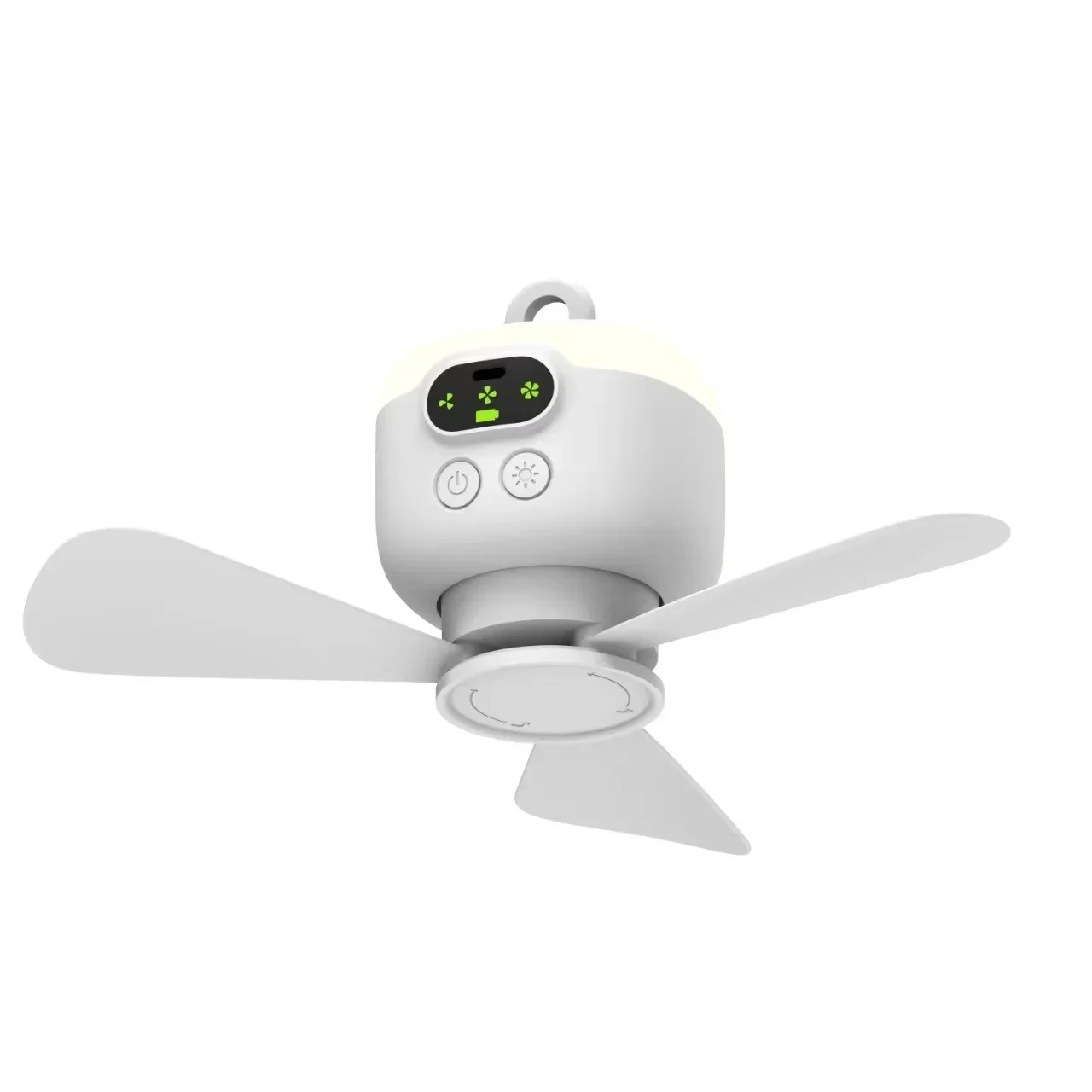 

Ceiling Fan Hanging Fan Dormitory Artifact 8000mAh Remote Control Timing Multi-speed Wind Speed Adjustment Night Light