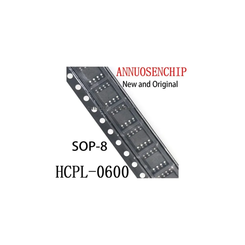 50PCS New and Original 6N137 Small Size Optical Coupling HCMOS Compatible, High CMR, 10 MBd Optocouplers SOP-8 HCPL-0600
