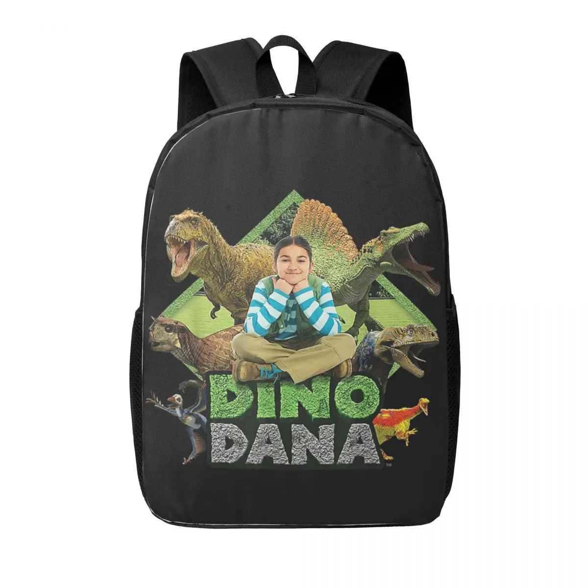 Mochilas Dino Dana Real para mujer, mochila para niños y niñas, mochilas escolares informales para estudiantes, mochila de viaje portátil, bolso de hombro