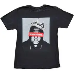 Biggie Smalls Notorious officiel t-shirt Hommes