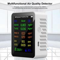 Air Quality Detector 10 In 1 High-Precision Portable Real-time Monitor With Alarm Air Quality Tester Indoor Carbon Dioxide Meter