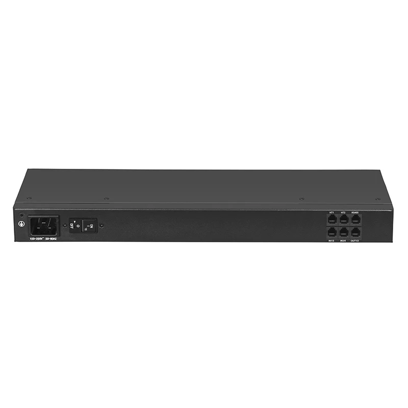 SNMP/Web Controlled 8-Port PDU Smart Lockable IEC C13 Hydraulic Magnetic Switch Real-Time Current Power Distribution Equipment