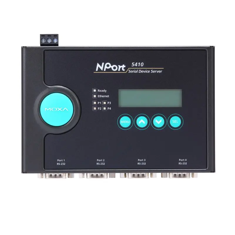 MOXA NPort 5410 RS-232 Industrial General Serial Device Server