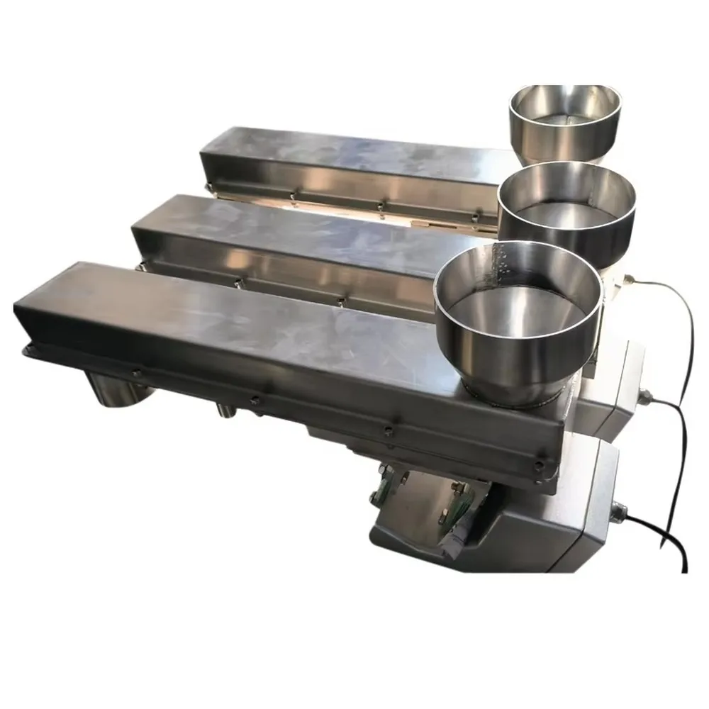Small GZV Series Food-Grade Linear Vibrating Feeder Electromagnetic Conveyor for Industrial Production Line