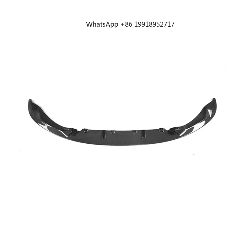 Real Dry Carbon Fiber Body Kits Front Bumper Lip Spoiler Splitter for bmw F80 M3 F83 M4 2014-2020 3D Style Front Diffuser JJ939