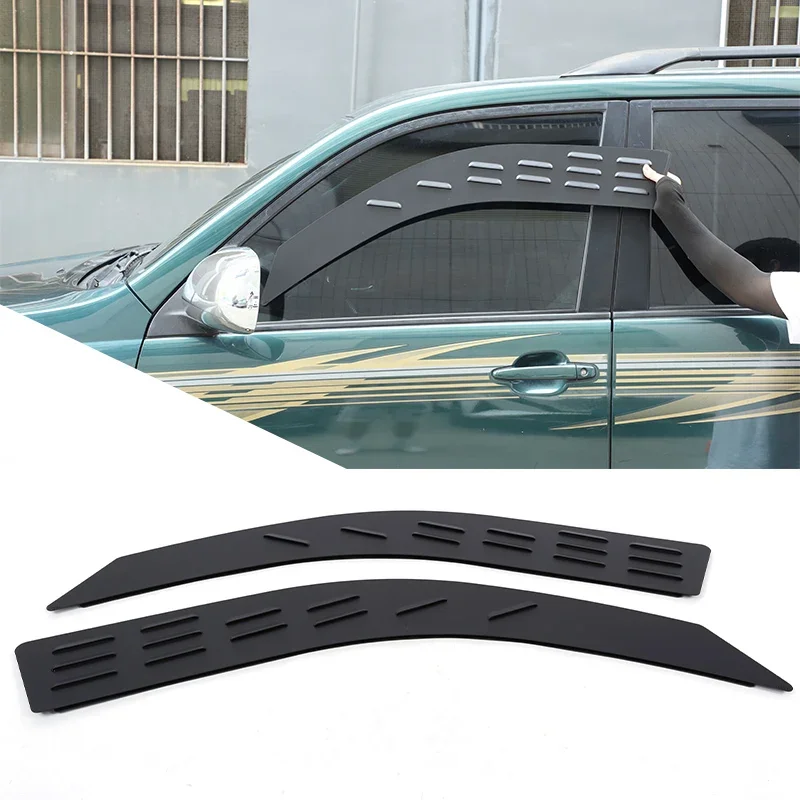 

For Toyota Prado 120 FJ120 2003-2009 Aluminum Car Window Air Ventilation Shutters Plate Trim Accessories