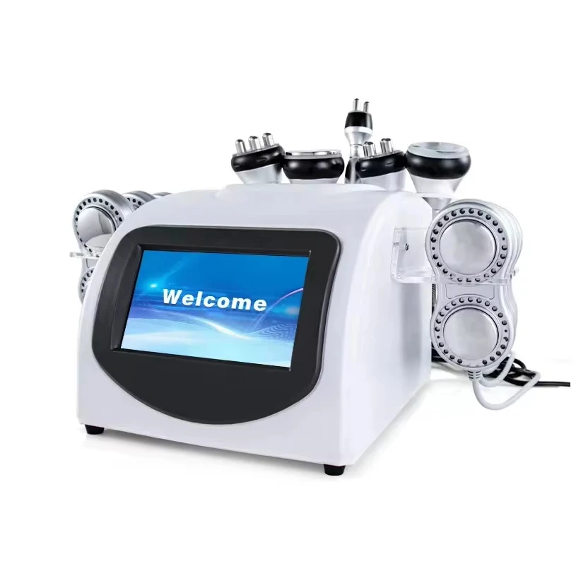 6 in 1 80K Fat Burner Cavitation Machine Weight Loss Body Slimming Cavitation Machine 80kPopular 2023