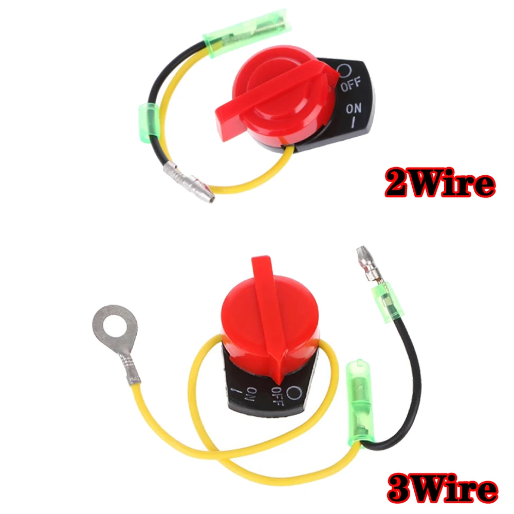 2 / 3 Wire Engine Power Stop on Off Kill Switch Control for Honda GX120 GX160 GX200 GX240 GX340 GX390 35120-Z0T-831