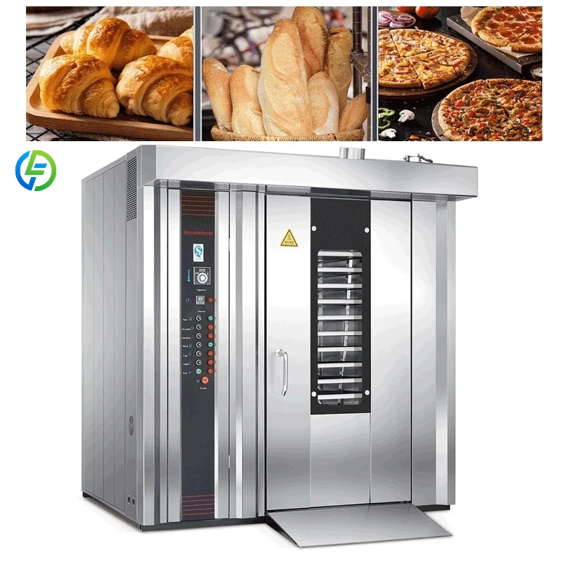 Customized Commercial Convection Oven with 360° Hot Air Circulation & Insulation Layer (8cm) for Uniform Heating