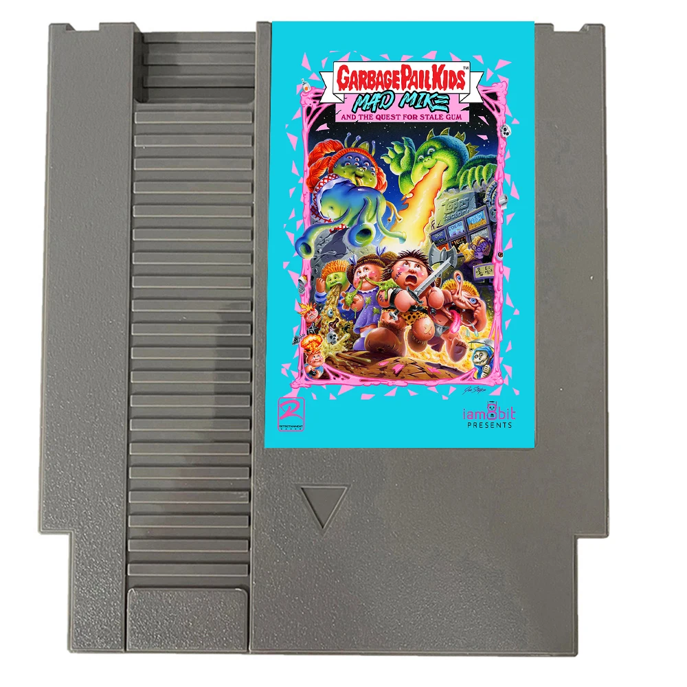 LinkA21 - Video Game Garbage Pail Kids, Dragon Fighter For NES Games Cartridge 8 Bit 72 Pins Game Card For NES Game Console
