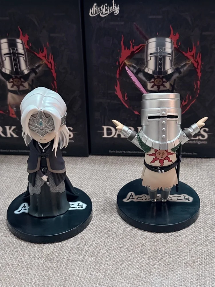 กล่องสุ่ม New Dark Souls ซีรีส์แรก รุ่น Egg Box Souls III 1st Bullet Peripheral งานแฮนด์เมด Fire Keeper Solaire ฟิกเกอร์ตั้งโต๊ะ