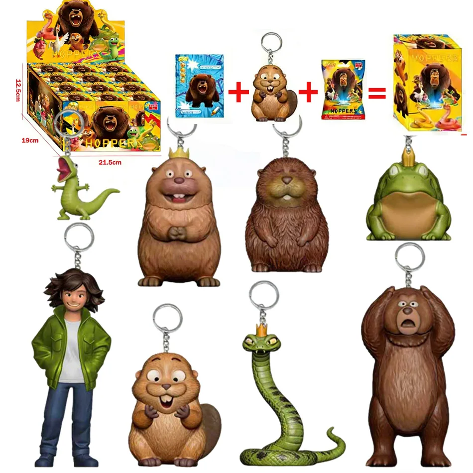 

2026 New Beaver Transformation Plan Keychain Random Series Toy Backpack Decoration Model Decoration Toy Birthday Gift