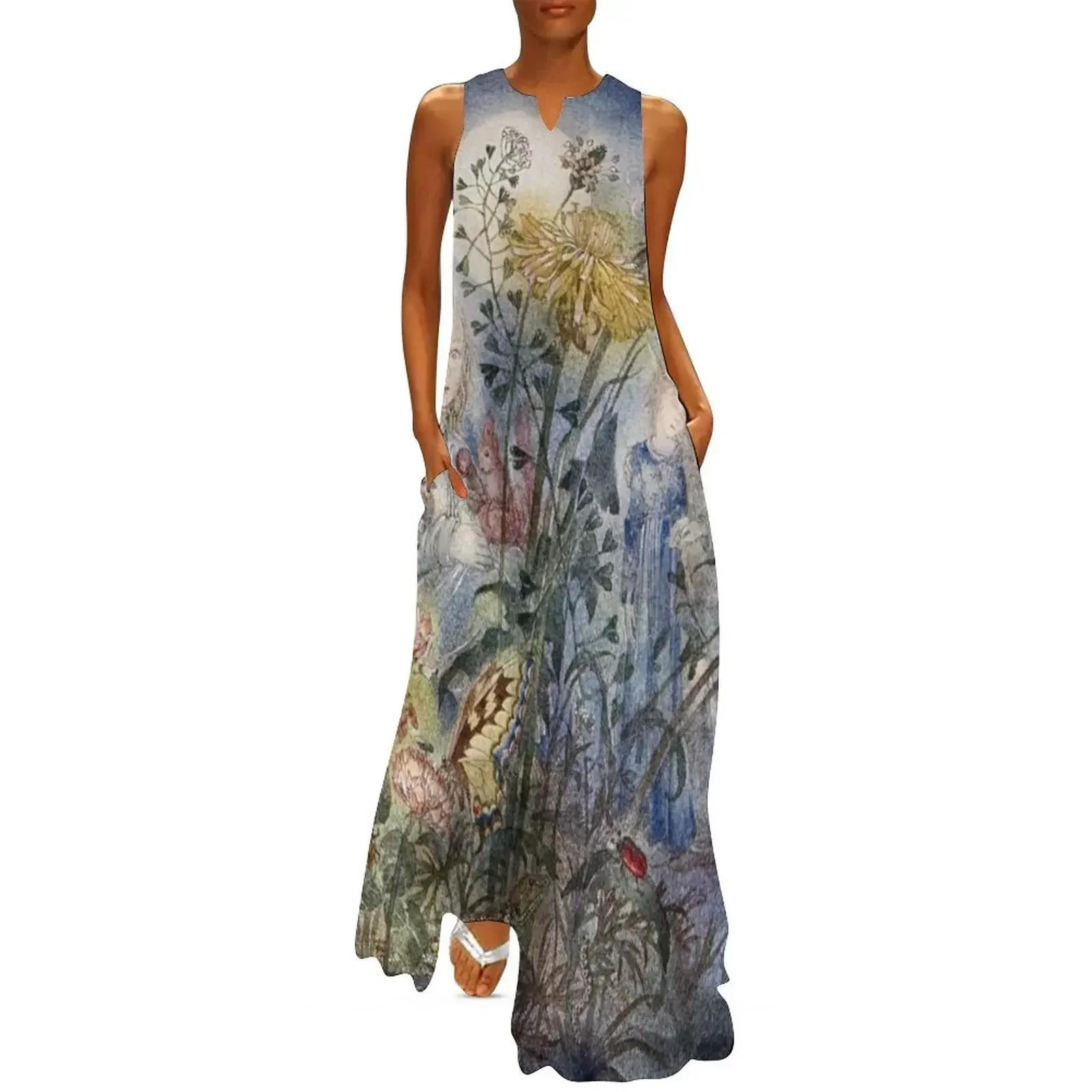 

Vintage Sulamith Wulfing Long Dress Long dresses Woman clothes dress for women Dress