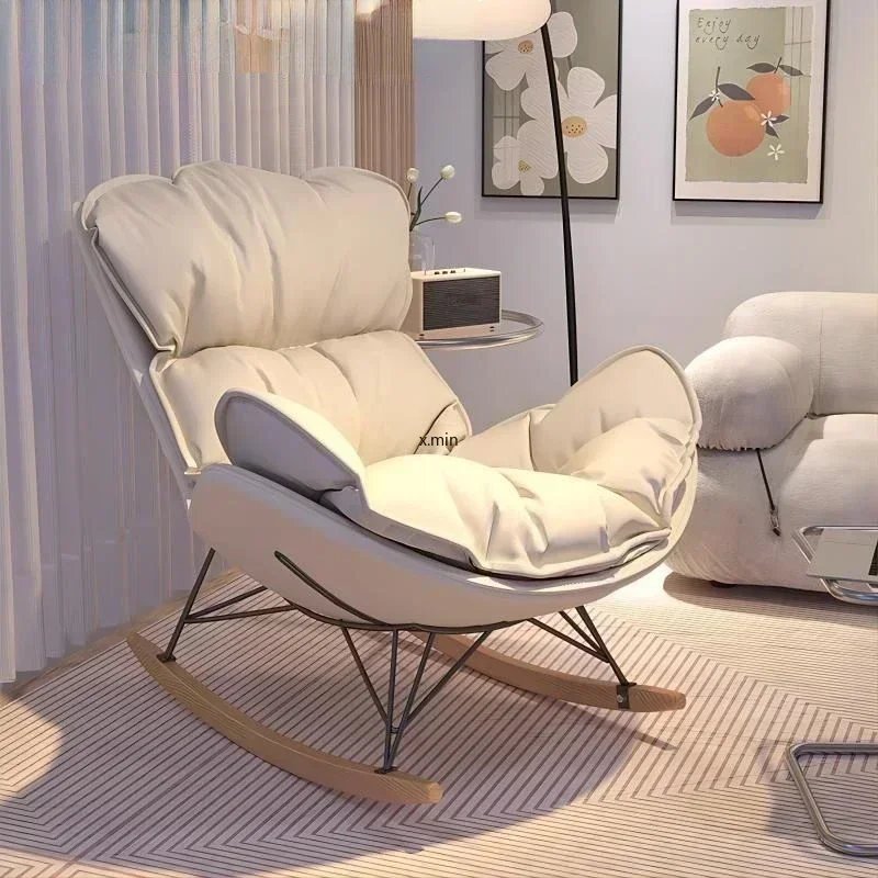 Rocking Chair Reclining Chair, Adult Living Room, Lazy Sofa, Lobster Snail Chair, Home Single Lounge Furniture Bedroom