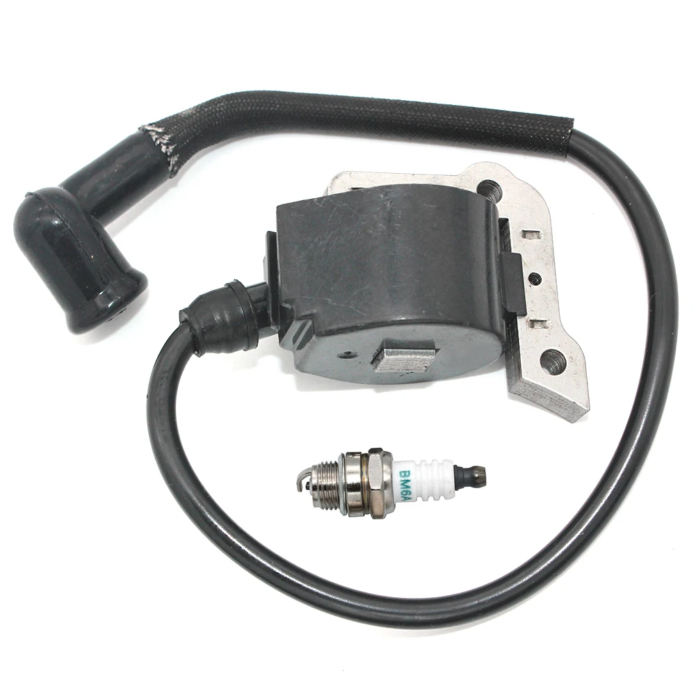 Ignition Coil Module with Spark Plug For Makita DCS6000i DCS6800i Chainsaw PN 030143040